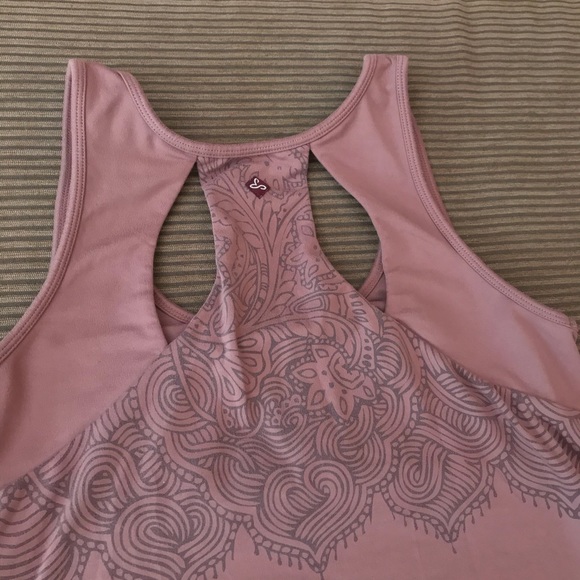 Prana Yoga Tank Top with Shelf Bra - Picture 3 of 5